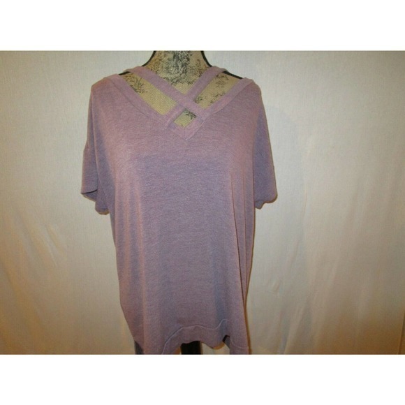 Ladies Lovely J Criss Cross top Size 2XL - Picture 4 of 9